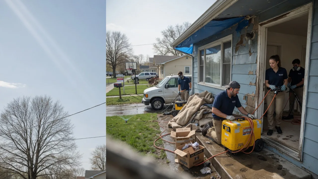 Basement Flood Cleanup in Underwood, ND near me